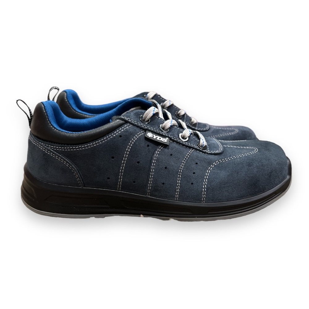 YDS Non Metallic Work Safety Shoe | Men’s Size: 9 | Blue | Shock Absorb | $31